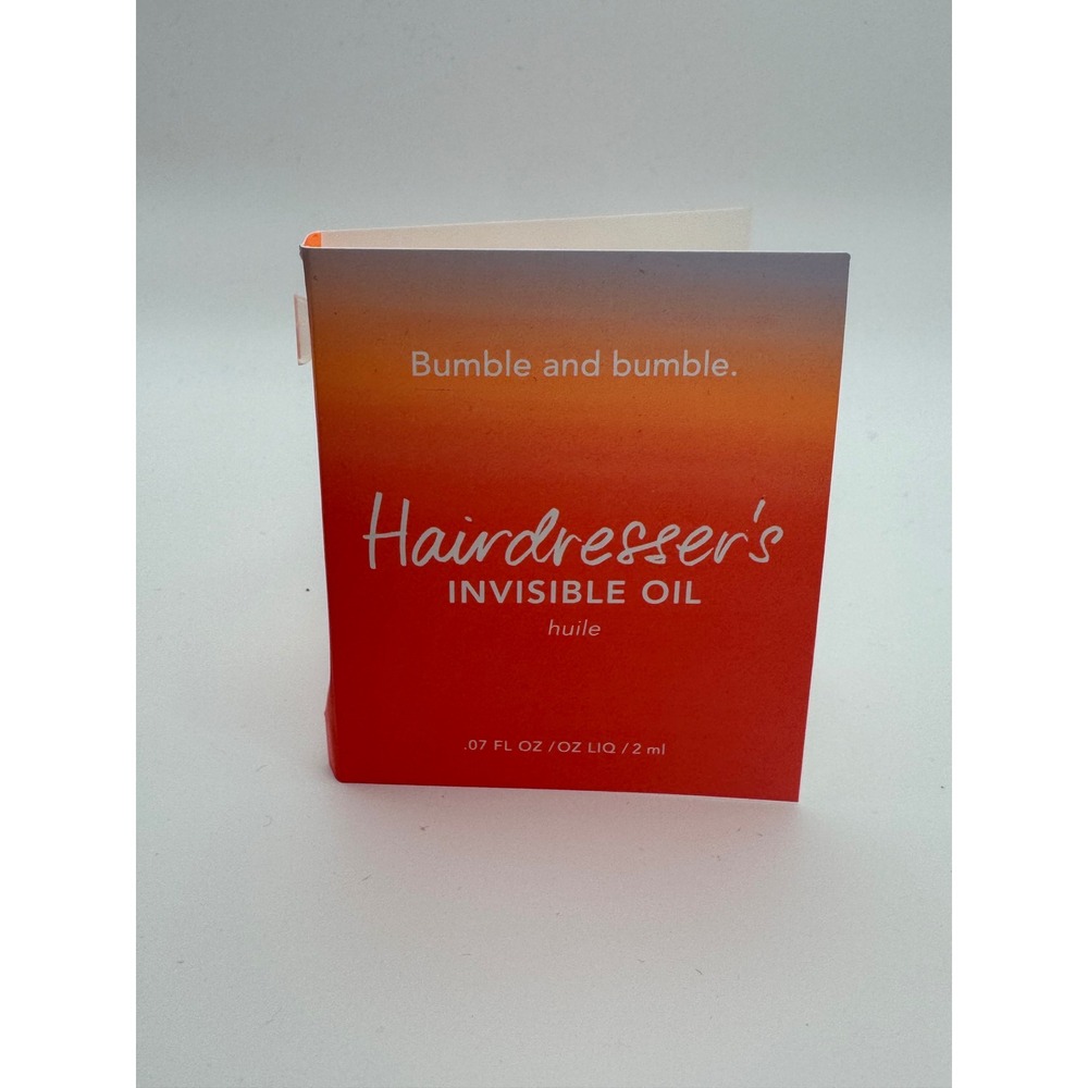 NEW Bumble & Bumble Hairdresser's Invisible Oil Sample Vials 0.07oz/2ml.
